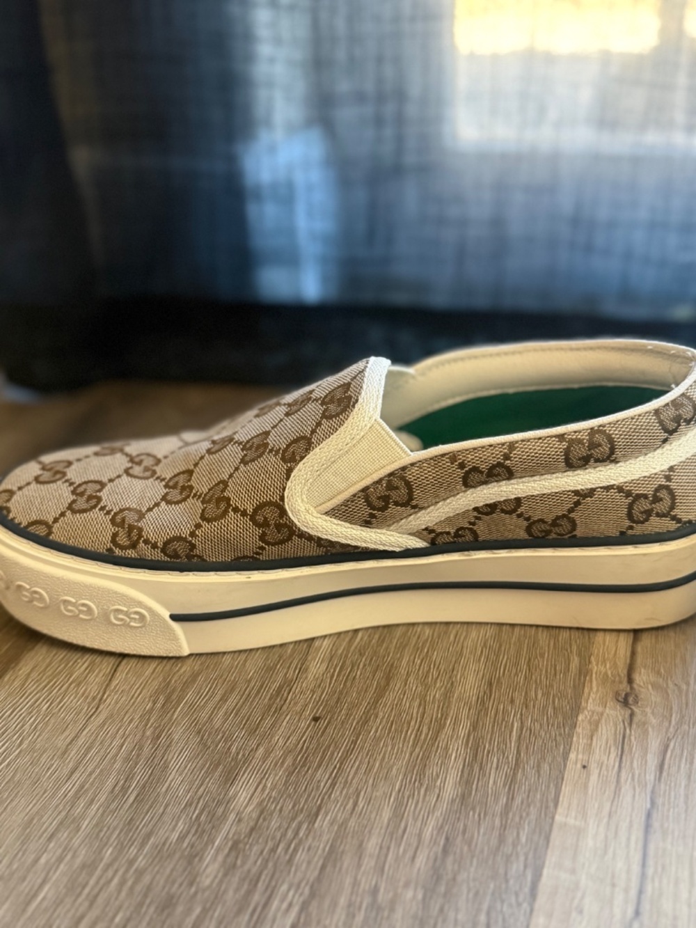 gucci sneakers white brown Gucci Platform brown/white - Picture 5 of 6